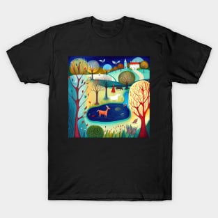 Seasons of Folk Art 04 T-Shirt